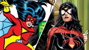 Spider Womans Costume Through the Years!