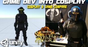 Bringing my Cosplay into my Game Dev world | The Chronicles of Skullvez Vizsla | Mando Compare