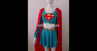 DC Comics Supergirl Cosplay Costume Separated Version(WESC7021)
