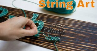 DIY String Art | diy string art tutorial | string art letters | string art for beginners | how to