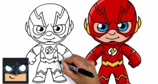 How To Draw THE FLASH | Cartooning Club Tutorial