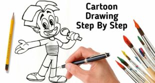 #Shorts #Cartoon_Drawing|Cartoon Drawing Step By Step|How to draw cartoon drawing#cartoon_lover #art