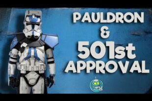 Star Wars Clone Cosplay - Part 19 - Pauldron and 501st Approval!