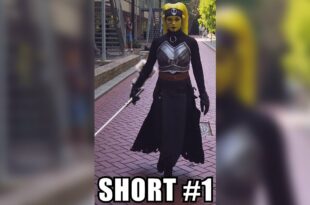 Twi'lek Lightsaber Attack (Star Wars Cosplay) - Cosplay Shorts 01 - #Shorts