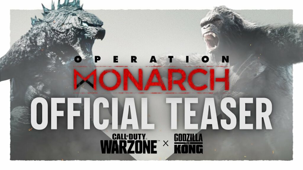 Operation Monarch Teaser feat. Godzilla vs. Kong - Call of Duty Warzone