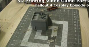 3D Printing Video Game Parts - Fallout Cosplay Episode 6