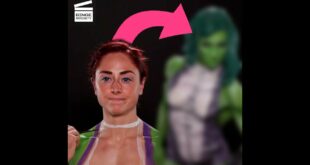 Bodypainting: She-Hulk | Make-Up Transformation | Cosplay
