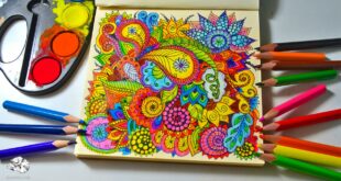 How To Draw Doodle Flowers | Floral Zentangle