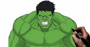 How To Draw Hulk | Step By Step | Marvel Avengers