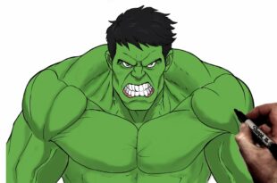 How To Draw Hulk | Step By Step | Marvel Avengers