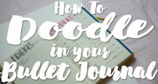How to DOODLE in Your BULLET JOURNAL | How to Doodle