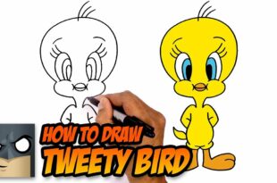 How to Draw Tweety Bird | Step-by-Step Tutorial