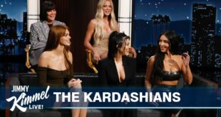 The Kardashians Interview via Jimmy Kimmel Live 15mins Kim & Pete's
