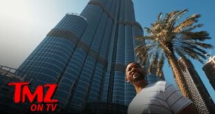 Will Smith Climbs One of the Tallest Buildings in Dubai | TMZ TV