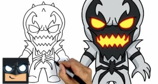 How To Draw Anti Venom | Marvel