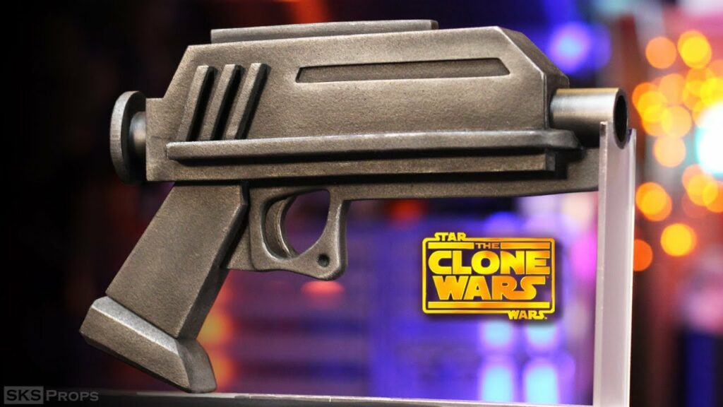 Make a Star Wars Blaster Pistol DC-17 - Free Clone Wars Cosplay