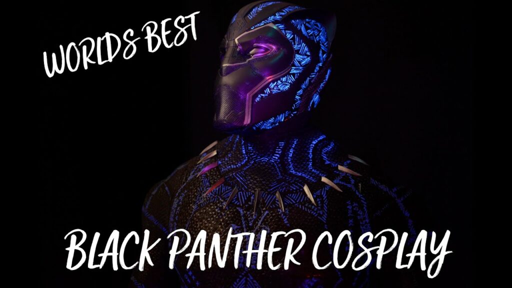 WORLD'S BEST Black Panther Cosplay Costume REVEALED