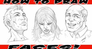 "How-to Draw" Comic Book Faces