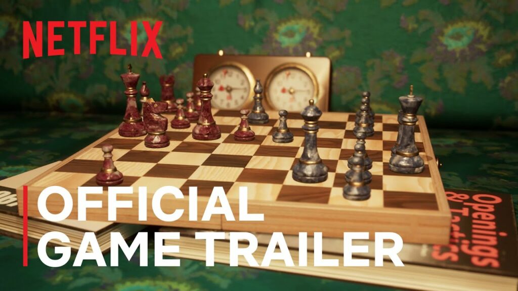 The Queens Gambit Chess Official Game Trailer via Netflix Games
