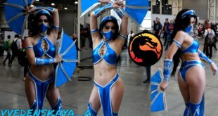 Mortal Kombat 9 Kitana Cosplay vvedenskaya_a at Comic Con Russia 2019