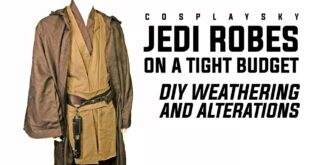 STAR WARS JEDI ROBES ON A BUDGET| DIY WEATHERING & ALTERATIONS