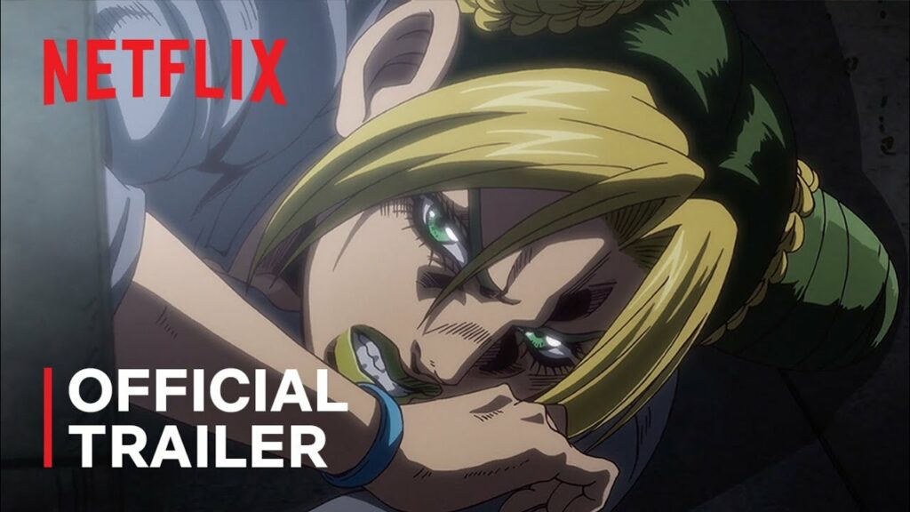 JoJos Bizarre Adventure STONE OCEAN Official Trailer 3 - Netflix