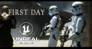 FIRST DAY Star Wars short film made with Unreal Engine 5