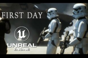 FIRST DAY Star Wars short film made with Unreal Engine 5