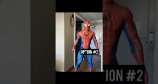 Spider-man and Superman Cosplay Dressup Show