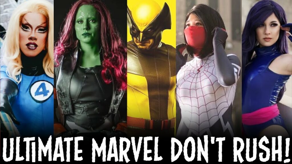 Ultimate Marvel Pass the Brush ! Tik Tok Cosplay Trend