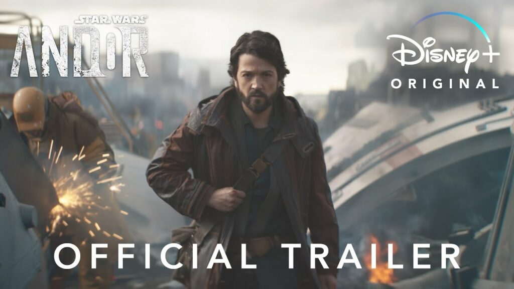 Star Wars Andor - Official Trailer via Disney+ New Series