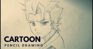 How To Draw Cartoons For Beginners Step By Step With Pencil