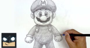 How To Draw Super Mario | Sketch Saturday
