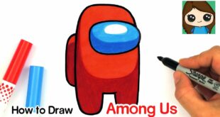 How to Draw AMONG US Game Character