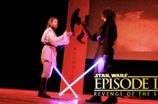 Star Wars Episode III Obi-Wan vs Anakin Lightsaber Duel Stage Performance at AniMatrix 2018