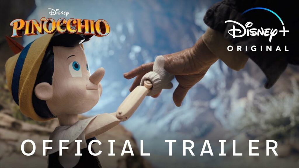 Pinocchio Movie Trailer 2022 - w/ Tom Hanks & Luke Evans via Disney+