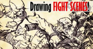 Drawing Fight Scenes for Comics - Video Tutorial