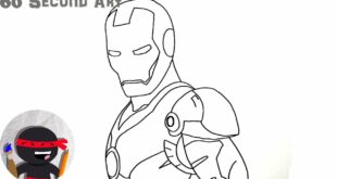 How To Draw Iron Man | Marvel