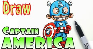How to Draw Captain America - Scottie Young's Marvel Babies