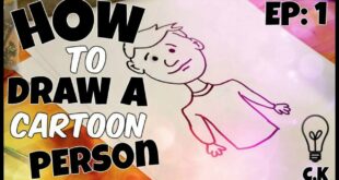 How To Draw A Simple Cartoon Person!