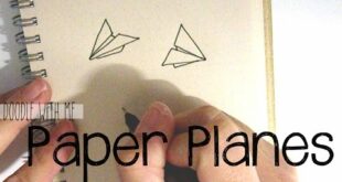 How to draw Paper Planes | Doodle with Me