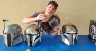 Star Wars Hasbro Black Series Mandalorian Helmet Review and Comparison