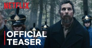 The Pale Blue Eye Movie w/ Gillian Anderson & Christian Bale via Netflix