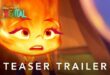 Elemental Animated Movie Trailer via Disney & Pixar 2023