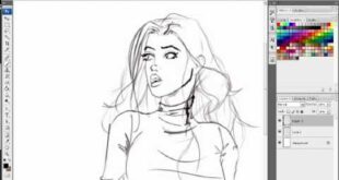 How to Draw hair Marvel style - No reference PART 2