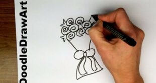 Speed Doodle - A Bouquet of Roses - Draw it fast!  It's a doodle, it doesn't have to be perfect!