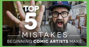 Top 5 Mistakes New Comic Artists Make