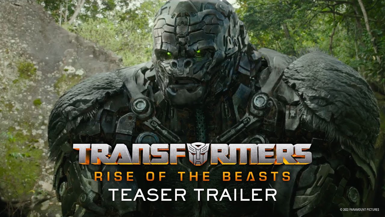 Transformers Rise of the Beasts Movie Trailer - Paramount Pictures 2023