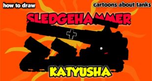 How To Draw Cartoon Tank Sledgehammer Katyusha - Cartoons About Tanks