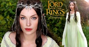 Arwen (Lord Of The Rings) Makeup / Hair / Costume - Cosplay Tutorial